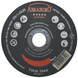 ABRABORO Chili INOX premium fémvágó korong többféle méretben és csomagban
