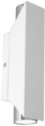 Luminex Aplică WALL 2xGU10/8W/230V albă/crom lucios (LU3111)