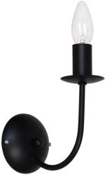 Luminex Aplica perete GLOBE 1 1xE14/60W negru (LU5133)