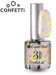 Crystal Nails - 3 STEP CRYSTALAC - Confetti kollekció - 3SC1 - 4ML