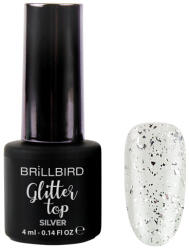 BrillBird - Glitter Top - Silver - 4ml