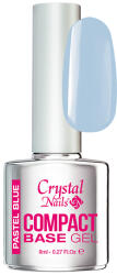 Crystal Nails - COMPACT BASE GEL - PASTEL BLUE - 8ML