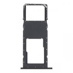 Samsung A022 Galaxy A02 SingleSim sim kártya tartó tálca, fekete (gyári)