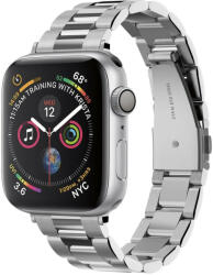 Spigen Apple Watch 4 / 5 / 6 / 7 / SE (38 / 40 / 41 mm) Spigen Modern Fit szíj ezüst (061MP25943)
