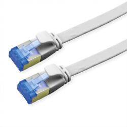 Valueline Cablu de retea RJ45 extra flat FTP cat. 6A 1m Gri, Value 21.99. 2111 (21.99.2111-40)