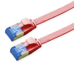 Valueline Cablu de retea RJ45 extra flat FTP cat. 6A 1m Rosu, Value 21.99. 2121 (21.99.2121-40)