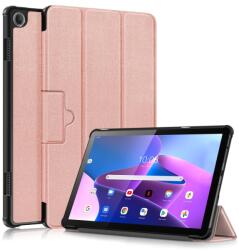  Husă din LEATHER pentru Lenovo Tab M10 a treia generație auriu roz