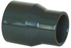 FIP PVC idom - Hosszú szűkítő 25-20 x 20 mm , DN=20/20 mm, d=25/25 mm , ragasztás / ragasztás