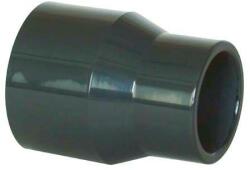 FIP PVC idom - Hosszú szűkítő 32-25 x 20 mm , DN=25/20 mm, d=32/25 mm , ragasztás / ragasztás