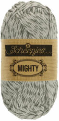 Scheepjes Mighty 754 Rock - szürke csíkos pamut-juta fonal