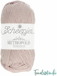 Scheepjes Metropolis 056 Almaty - halvány rózsaszín gyapjú fonal