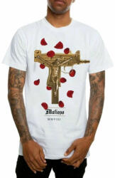MAFIOSO Tricou bărbați MAFIOSO - UZI PRAYERS - WHT - MAF076
