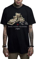 MAFIOSO Tricou bărbați MAFIOSO - ROCK PAPER SCISSORS - BLK - MAF050