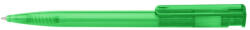 ICO Golyóstoll nyomógombos 0, 8mm, műanyag transparens zöld test, Ico Star, írásszín zöld 2 db/csomag (9010084028)