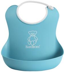 BabyBjörn Bavetica moale Soft Bib Turquoise - bebefast - 49,00 RON