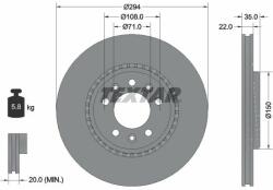 TEXTAR Disc frana TEXTAR PRO 92287103 (92287103)