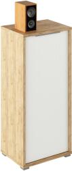 Mobikon Dulap mdf natur stejar artisan alb Rioma 50x38x112.2 cm (0000354583) Garderoba