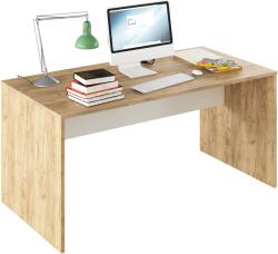Mobikon Birou mdf natur stejar alb artisan Rioma 160x80x76 cm (0000354589)