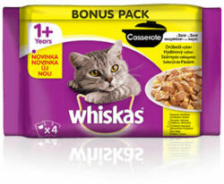Whiskas Adult Casserole poultry in aspic 4x85 g