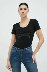 Guess t-shirt női, fekete - fekete XS - answear - 13 990 Ft