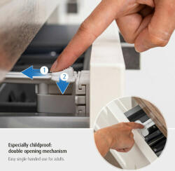 reer fiókzár evőeszközös fiókokhoz (2 db)