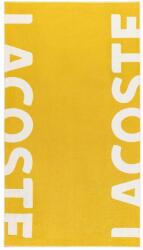Lacoste strand törölköző - sárga Univerzális méret