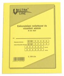 Vectra-line Nyomtatvány egészségügyi nyilatkozat és vizsgálati adatok VECTRA-LINE (KX00574) - irodaszer