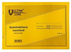 Vectra-line Nyomtatvány személygépkocsi menetlevél VECTRA-LINE A/4 (DGJ-31)