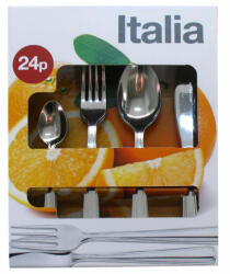 Italia 24 db-os evőeszköz készlet , színes papírdobozban (61125516)