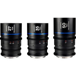Venus Optics Laowa Nanomorph S35 Prime 3 27/35/50 ARRI PL EF (VE273550PLEFB)