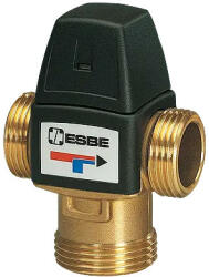 ESBE VTA522.2 termosztatikus háromjáratú keverőszelep, 1" külső menettel, 50-75 °C (31620300)