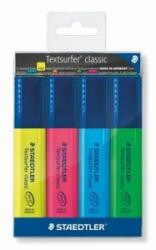 STAEDTLER 'Textsurfer Classic 364' szövegkiemelő készlet 1-5 mm 4 szín (364 WP4)