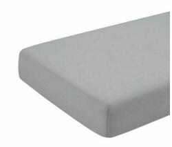 KidsDecor - Cearceaf cu elastic Pentru pat tineret din Bumbac, 110x70 cm, Gri (CE70110GRI)