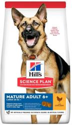 Hill's Science Plan Canine Mature Adult 6+ Large breed Chicken 18 kg hrana uscata pentru caini in varsta, de talie mare
