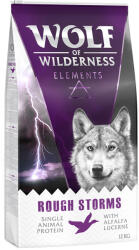 Wolf of Wilderness 12kg Wolf of Wilderness "Rough Storms" - kacsa száraz kutyatáp