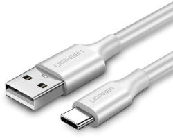 UGREEN Cablu USB-C QC3.0 UGREEN placat cu nichel 0, 5m cablu (alb)