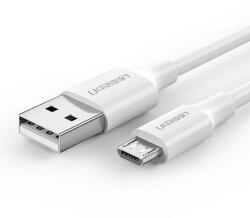UGREEN Cablu micro USB UGREEN QC 3.0 2.4A 1m (alb)