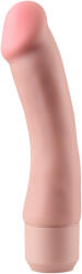 Blush Novelties Dr. Skin Silicone Dr. Steve 7 Inch Vibrating Dildo Beige Vibrator