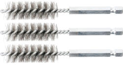 BGS technic Acél kefe 15 mm 1/4" befogás 3 részes BGS-3078-15-S (BGS-3078-15-S)