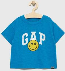 GAP tricou de bumbac pentru copii x smiley world 9BYY-TSG07C_55X