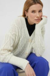 United Colors of Benetton cardigan din amestec de lana femei, culoarea bej, light 9BYY-SWD1T1_01X