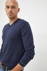 Pepe Jeans pulover din amestec de lana barbati, culoarea albastru marin, light 9BYY-SWM08F_59X
