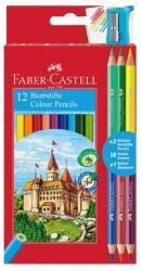 Faber-Castell Creioane Colorate FABER - CASTELL 12+3 Culori Eco (FC110312)