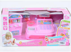 Magic Toys Rózsaszín pénztárgép italautomatával, fénnyel és hanggal MKL434876
