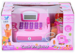 Magic Toys Rózsaszín digitális pénztárgép kiegészítőkkel MKE234706