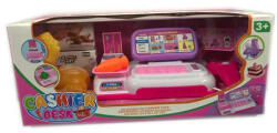 Magic Toys Rózsaszín pénztárgép fénnyel és hanggal, kiegészítőkkel MKL535181