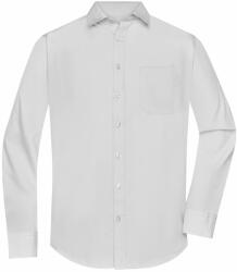 James & Nicholson (Daiber) Férfi hosszú ujjú ing JN678 - Világos szürke | 4XL (1-JN678-1760048)