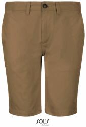 SOL'S Férfi pamut rövidnadrág Jasper - Földimogyoró | 46 (SOLS-01659-1000113834)
