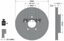 TEXTAR Disc frana TEXTAR 92314703 - automobilus