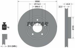 TEXTAR Disc frana TEXTAR PRO 92314703 (92314703)